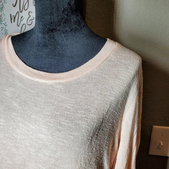 Faded Glory Women's Light Pink Tunic Sweater Size Large - Picture 3 of 9